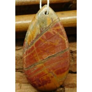 Beautiful Creek Jasper Pendant Bead